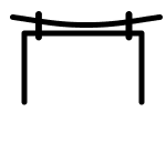 Clothing line icon